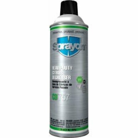 KRYLON Sprayon CD757 Heavy Duty Citrus Degreaser, 16 oz. Aerosol Spray - SC0757000 SC0757000